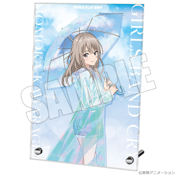 『ガールズバンドクライ』A4アクリルプレート 虹待ちリフレイン 桃香